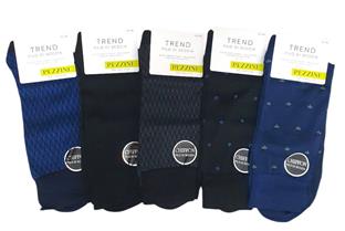 PEZZINI UCZ-MPE2201 CALZA UOMO CORTA F.SCOZIA MODA