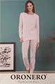 ORO NERO OD389 PIGIAMA DONNA M/L COTONE