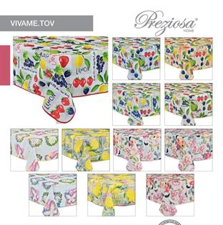 PREZIOSA VIVA ME TOVAGLIA ANTIMACCHIA X4