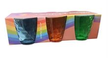 TWIN-G BICCHIERI SET 6 PEZZI COLORATI