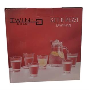 TWIN-G SET 8 PEZZI DRINKING