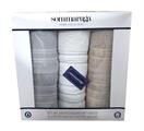 SOMMARUGA SET 6PZ ASCIUGAMANI+OSPITI SPUGNA SCATOLATO