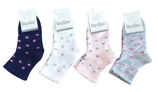 TICOTICO 2473 CALZINO NEONATA COTONE