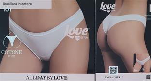 LOVE AND BRA 101 BRASILIANA DONNA COTONE