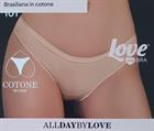 LOVE AND BRA 101 BRASILIANA DONNA COTONE