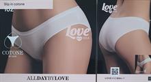 LOVE AND BRA 102 SLIP DONNA COTONE