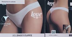 LOVE AND BRA 104 PERIZONA DONNA COTONE