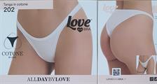 LOVE AND BRA 202 TANGA DONNA COTONE