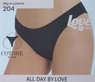LOVE AND BRA 204 SLIP DONNA COTONE