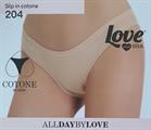 LOVE AND BRA 204 SLIP DONNA COTONE