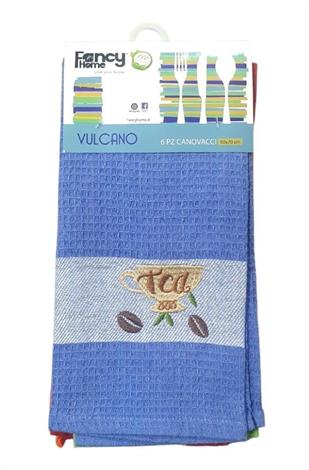 FANCY HOME VULCANO SET SROFINACCI 6PZ COTONE