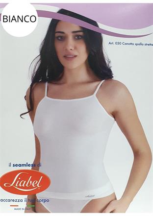 LIABEL 030 CANOTTA SPALLA STRETTA MICROFIBRA