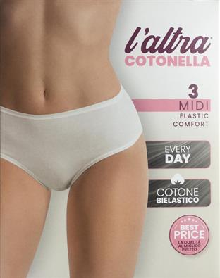 COTONELLA 3940 TRIS SLIP MIDI