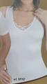 SPEEDY OP07 CANOTTA DONNA S/L CALDO COT. MACRAME'BCO