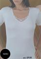 SPEEDY OP08 T-SHIRT DONNA M/M CALDO COT.MACRAME'NERO