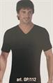 SPEEDY OP112 T-SHIRT UOMO SCOLLO V M/M COTONE ASS