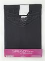 SPEEDY OP25 CANOTTA DONNA S/S CON PIZZO MACRAME'NERO