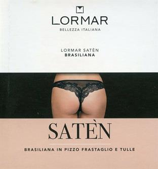 LORMAR 0180 SATEN BRASILIANA IN PIZZO