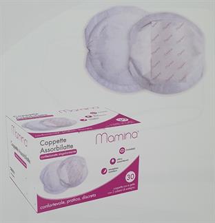 MAMINA Z9227 COPPETTE ASSORBILATTE CON ADESIVO
