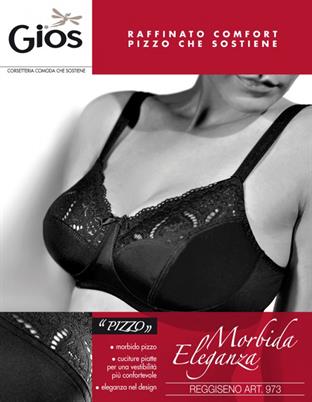 GIOS 973 REGGISENO S/FERRETTO COTONE 9-10 COPPA-B