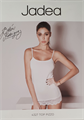 JADEA 4327 CANOTTA DONNA SPALLA STRETTA CON PIZZO