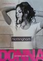 NOTTINGHAM TM4014BW T-SHIRT DONNA M/M COT.COSTINA BIANCO