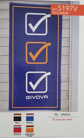 GIVOVA 5197V TELO MARE SPUGNA