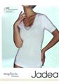 JADEA 9202 T-SHIRT DONNA M/M INTERLOCK PIZZO MACRAME'