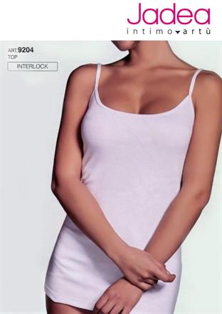 JADEA 9204 CANOTTA DONNA S/S INTERLOCK