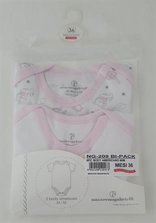 N.GABRIELLI NG209 BODY C/C NEONATA M/M FEMMINUCCIA