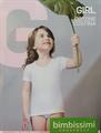BIMBISSIMI TM16B T-SHIRT BIMBA M/M COTONE BIANCA