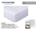 SOMMARUGA COPRIMATERASSO MATRIM. FASCIATO RIG.CON ANGOLI