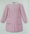 SIGGI 37 GR 2887 GREMBIULE ASILO QUADRETTI ROSA CON BOTTONI