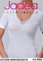 JADEA 9002 T-SHIRT DONNA M/M COTONE PIZZO MACRAME'
