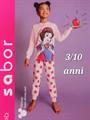 SABOR 2004 BIANCANEVE PIGIAMA BIMBA M/L COTONE