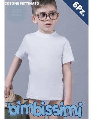 BIMBISSIMI TM62R T-SHIRT BIMBO M/M COTONE PETTINATO