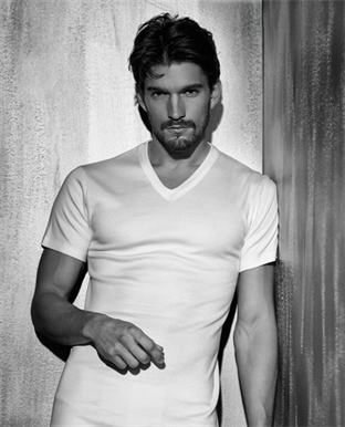 COVERI ET1201 T-SHIRT UOMO M/M SCOL V INTERLOCK