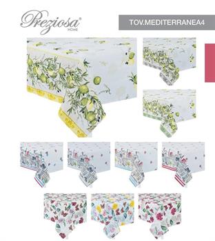 PREZIOSA MEDITERRANEA TOVAGLIA X18 COTONE