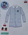 DISNEY MICKEY GREMBIULE ASILO QUADRETTI CELESTE