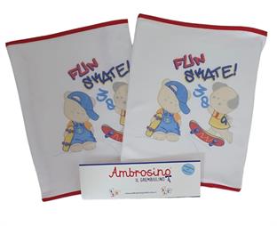 AMBROSINO L904 SET 2 PEZZI TOVAGLIETTA