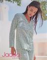 JADEA 3228 PIGIAMA DONNA CT.8PZ COL.VERDINO-LAVANDA TG.S/XL