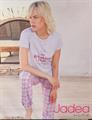 JADEA 3198 PIGIAMA DONNA CT.8PZ COL.GRIGIO-BIANCO TG.S/XL