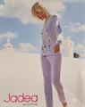 JADEA 3229 PIGIAMA DONNA CT.8PZ COL.VERDINO-GRIGIO TG.S/XL