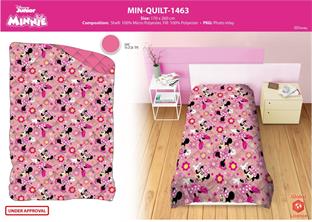INVOICE MINNIE TRAPUNTA 170X260 ART.1463 ROSA