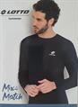 LOTTO LA1104 T-SHIRT UOMO MANICA LUNGA