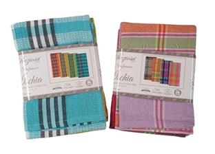 PREZIOSA ISCHIA SET 4PZ STROFINACCI TINTO FILO
