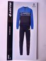 LOTTO LP1141 PIGIAMA UOMO M/L COTONE